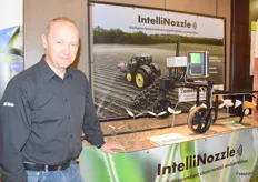 Dr Istvan Borsiczky developer of IntelliNozzle that allows targeted leaf spraying of crops. He is hoping to take his invention from Hungary to the world.